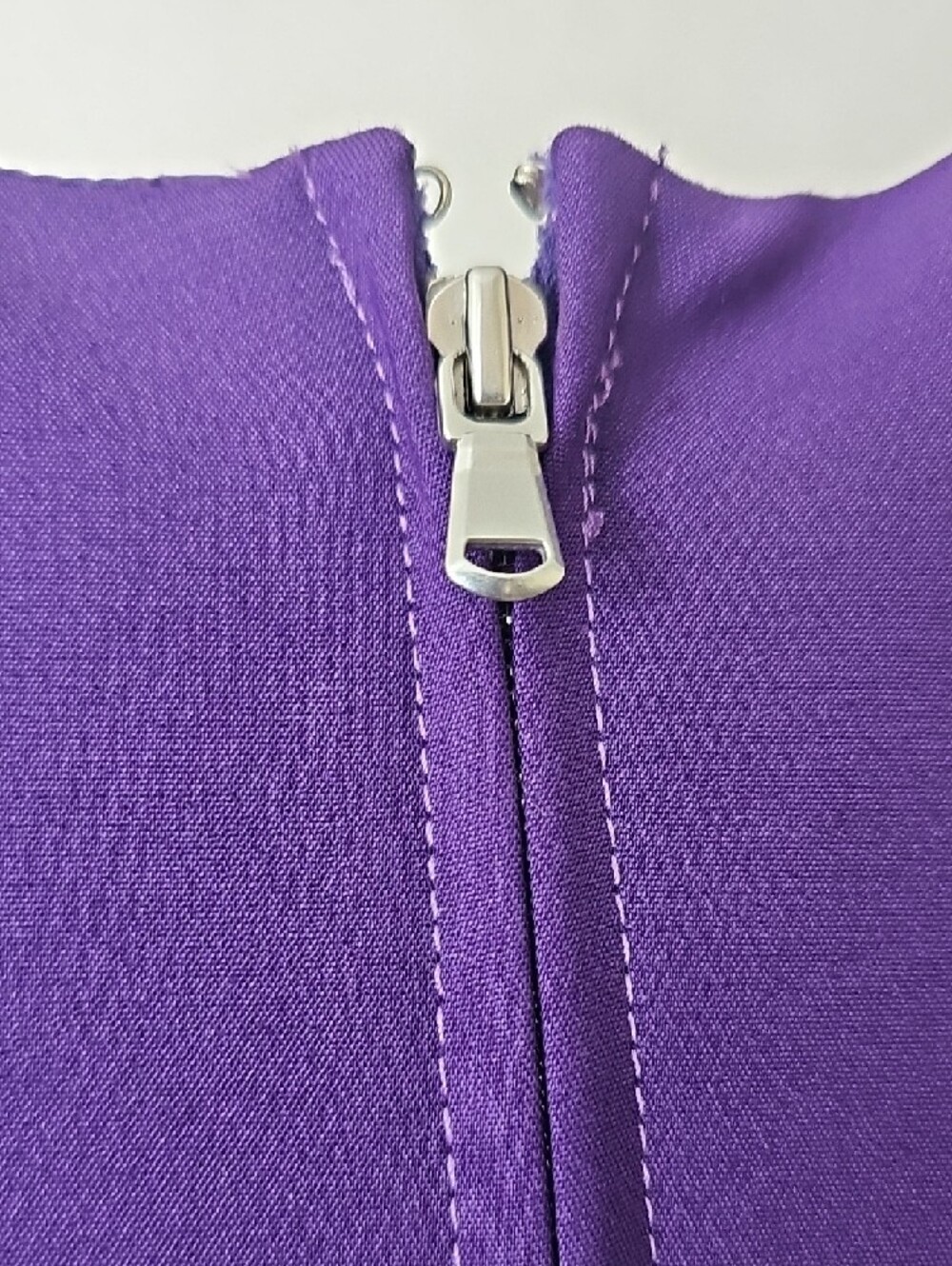 G Label By GOOP Sleeveless Purple Midi Dress with Scoop Neck SIZE 8 - Picture 9 of 11